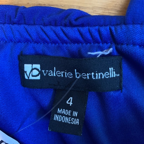 Blue One Shoulder Cocktail Dress - Picture 2 of 2